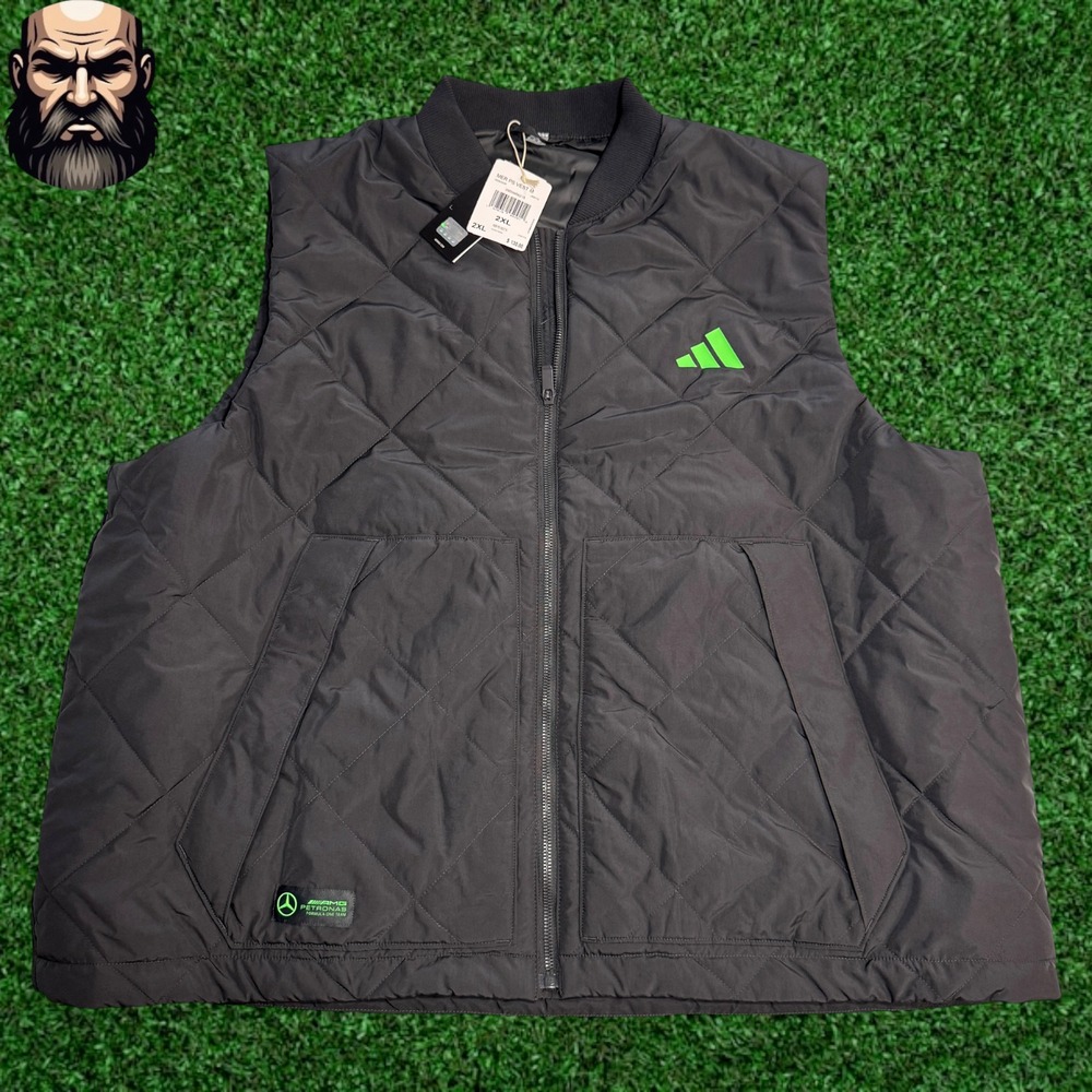 Adidas Mercedes-AMG Petronas F1 Team Premium Vest JX8773 Men's Size 2XL